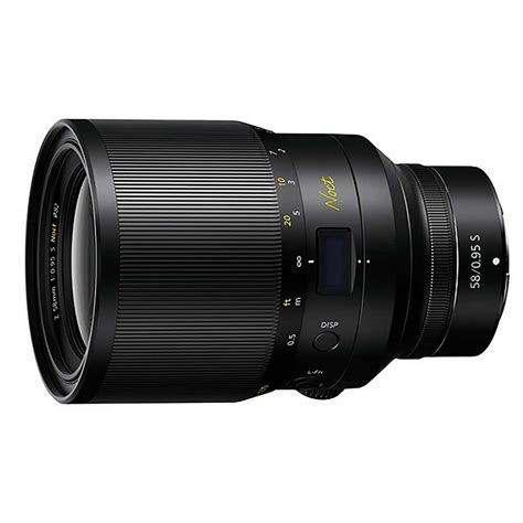 nikon z 58mm f0 95 s noct lens mcbain camera