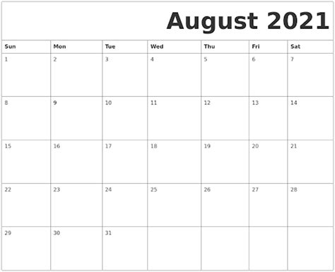 blank august  calendar desktop  wallpaper  blog
