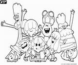 Jelly Jamm Coloring Pages Characters Rita sketch template