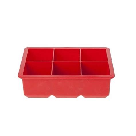 rode ijsblokjes vorm  kubussen ijsblokjesvormen blokker