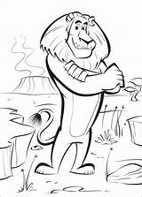 Coloring Pages Madagascar Ee Colouring sketch template