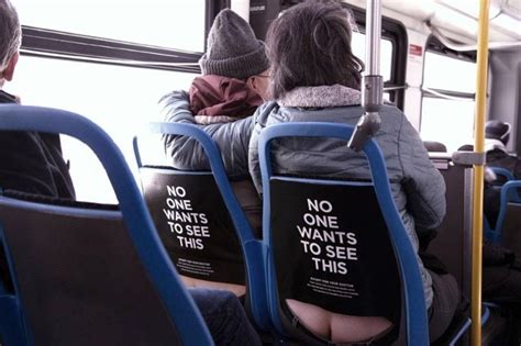 funny bus ad turns the seats into naked butts to raise colon cancer awareness autoevolution