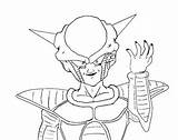 Frieza Lineart sketch template