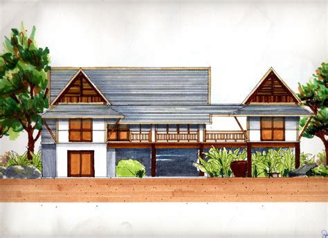 modern house design thailand