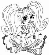 Monster High Draculaura Coloring Pages Character Characters Colorluna Color Printable Catty Noir Getcolorings Cartoon Kids Disney Choose Board sketch template