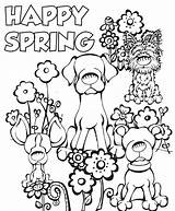 Spring Coloring Pdf Pages Lovely Getcolorings Colori Colouring sketch template