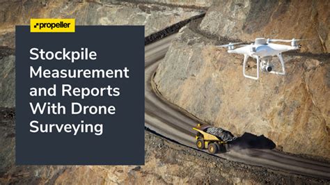 stockpile measurement  reports  drone surveying