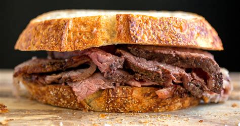 a roast beef sandwich the way the deli makes it the new york times