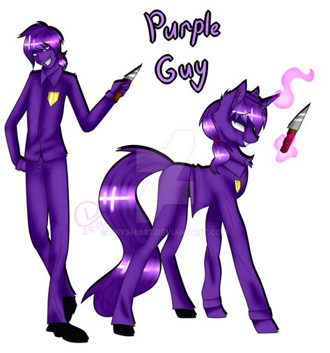 fnaf purple guy by deyshi887 on deviantart