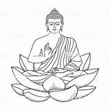 Buddha Kostenlos Bouddha Budda Ausmalen Coloring Malvorlage Siede Isolated Buddhist Zen Colorare sketch template