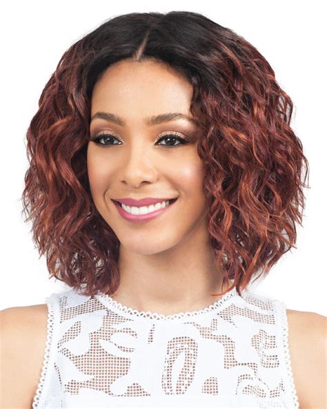 abc wigs mazie lace front synthetic wig by bobbi boss