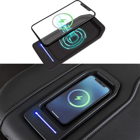 buy xipoo fit gmc sierra chevrolet silverado wireless charger center console charging charging