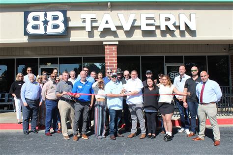 bb tavern  home ribbon cutting cherokee county chamber  commerce