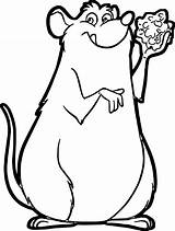 Cheese Coloring Chuck Ratatouille Hmm Mouse Pages Color Wecoloringpage Getcolorings Getdrawings sketch template