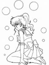 Sailor Jupiter Coloring Dltk Pages Anime Kids sketch template