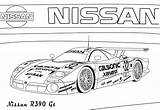 Nissan Coloring Gt Print R35 Pages Cars Search R390 Again Bar Case Looking Don Use Find sketch template