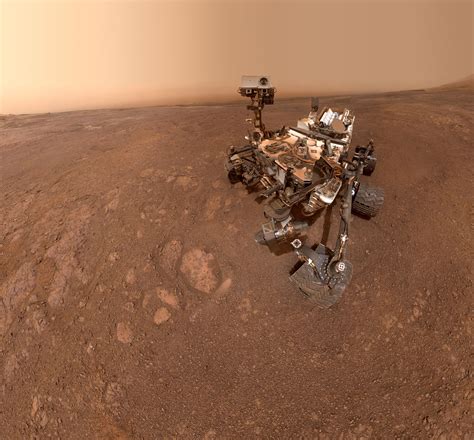 Curiosity S Selfie At Rock Hall Nasa Mars Exploration