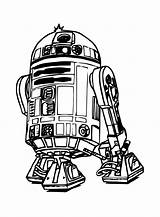 Wars Star Coloring Pages Kids Coloriage R2 D2 Printable Beautiful Darth Vader Popular sketch template