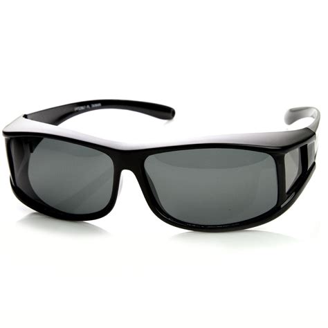 wrap around protection polarized sunglasses glasses zerouv