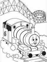 Thomas Coloring Train Pages Friends Kids Gaddynippercrayons sketch template