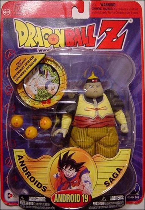 Dragon Ball Z Android 19 Jan 2001 Action Figure By Irwin Toys