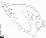 Logo Coloring Pages Cardinals Louisville Arizona Nfl Football Logos Template Choose Board Glendale sketch template