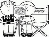 Directing Reel Coloringpagesfortoddlers sketch template