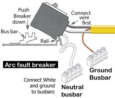 wire arc fault breaker