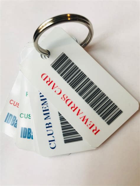 pack custom key tags key fobs barcode key tags etsy