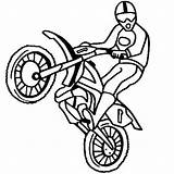 Dirt Bike Coloring Pages Drawing Bikes Rearing Easy Print Kids Printable Bycicles Step Size Ramp Getdrawings Button Clipartmag Utilising sketch template