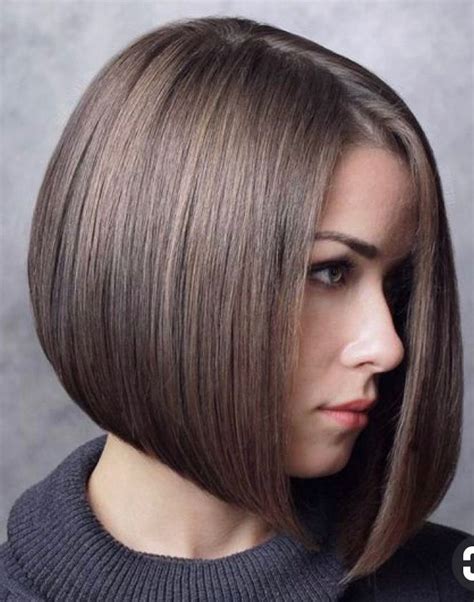 Sleek Graduated Bob Bob Hairstyles Thick Hair Bob Haircut Short Bob