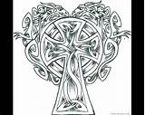 Celtic Dragons Crosses Colouring Teahub Knotwork 1024px 1280px Printablecolouringpages sketch template