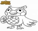 Coloring Pages Crossing Animal Blathers sketch template