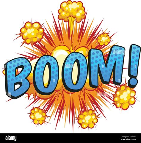 expression   word boom stock vector image art alamy