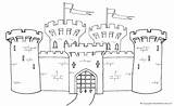 Castle Medieval Coloring Pages Drawing Print Easy Colouring Castles Pdf Step Click Draw Kids Disney Version Which Printable Bowser Drawings sketch template