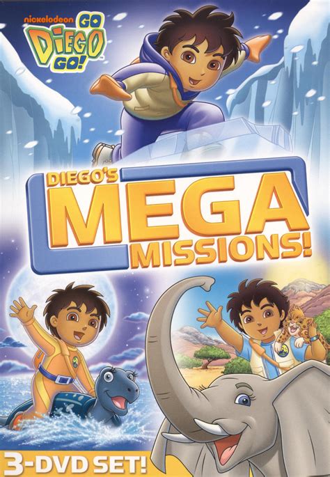 diego  diegos mega missions  discs dvd  buy