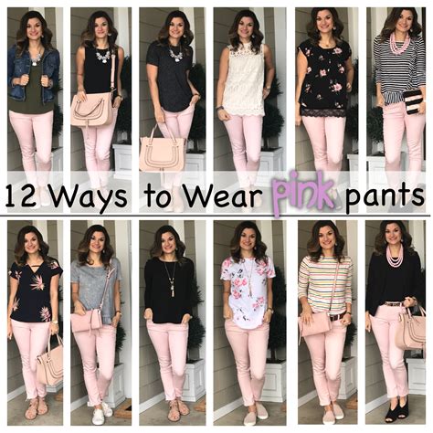 ways  wear pink pants  posted