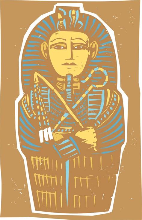 egyptian sarcophagus color stock images image