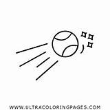 Tenis Pelota Disegni Palla Colorare Ultracoloringpages sketch template
