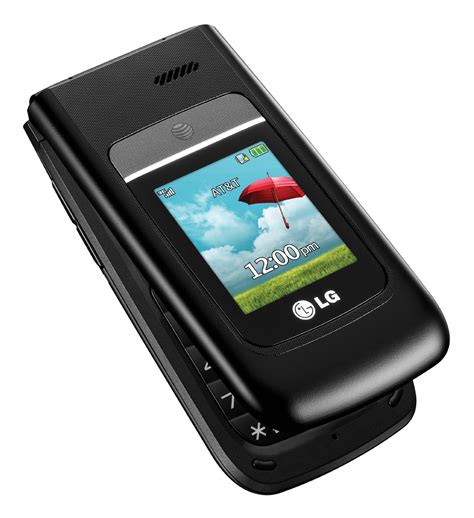 lg  att unlocked gsm mp flip phone black brand   ebay