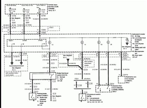 focus wiring diagram