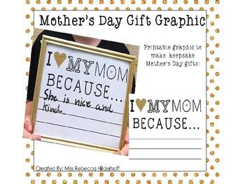 mothers day  love  mom  printable  kteacher tpt