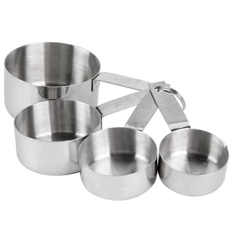 piece stainless steel measuring cup set