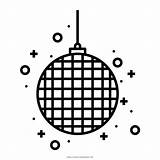 Disco Ball Coloring Color Pages sketch template