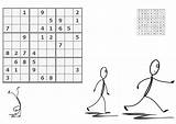 Coloring Sudoku Move Sport Large Edupics sketch template