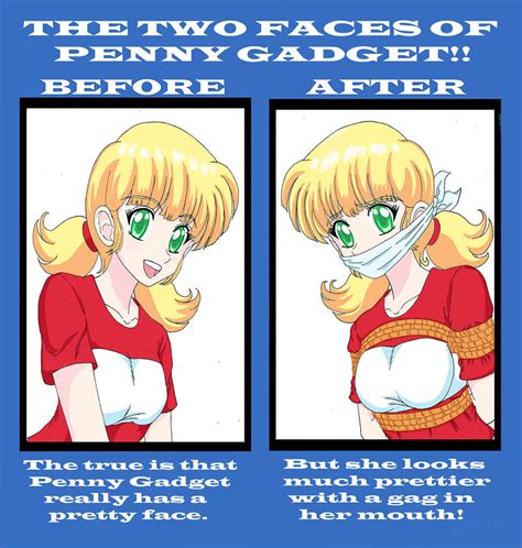 The Two Faces Of Penny Gadget By Arthurwolf On Deviantart