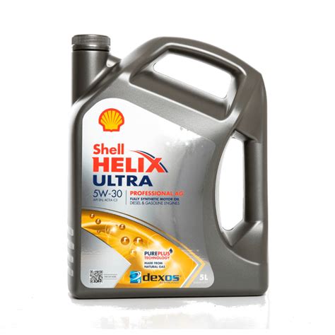 shell helix ultra professional ag   fully synthetic motor oil