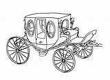 Stagecoach Coloring Drawing Horse Carriage Drawn Pages Drawings Getdrawings Getcolorings Print sketch template