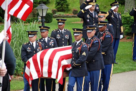 york military forces honor guard performs record number  funerals