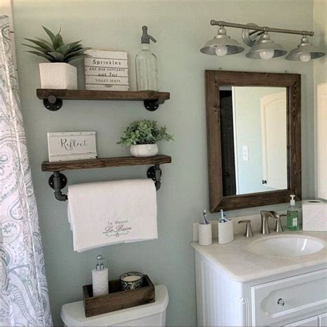 set   bathroom floating shelves wood floating shelf set farmhouse